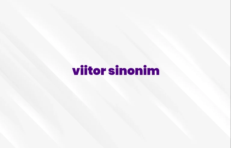 viitor sinonim
