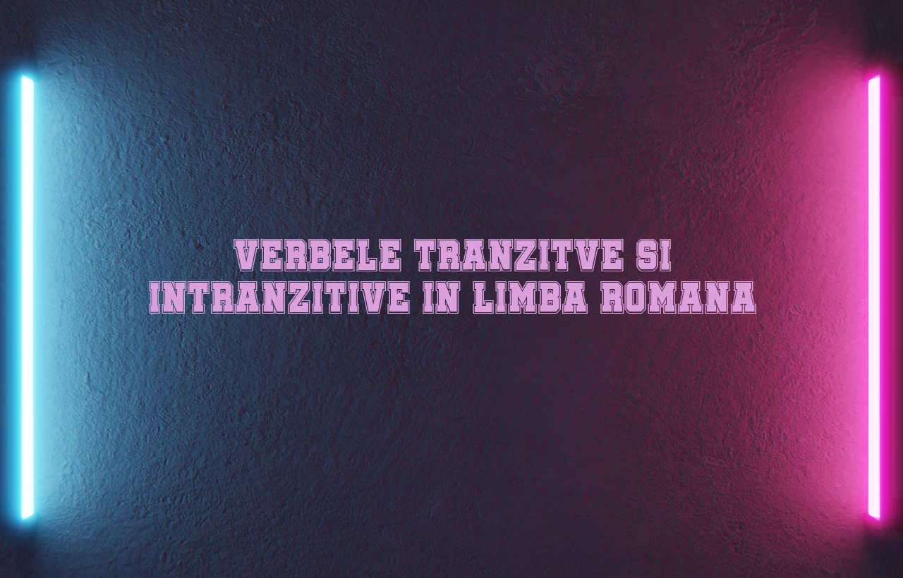 verbele tranzitve si intranzitive in limba romana