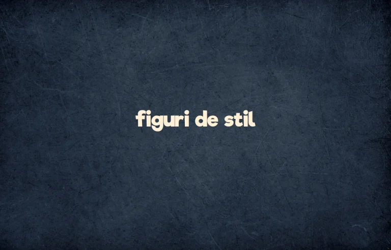figuri de stil