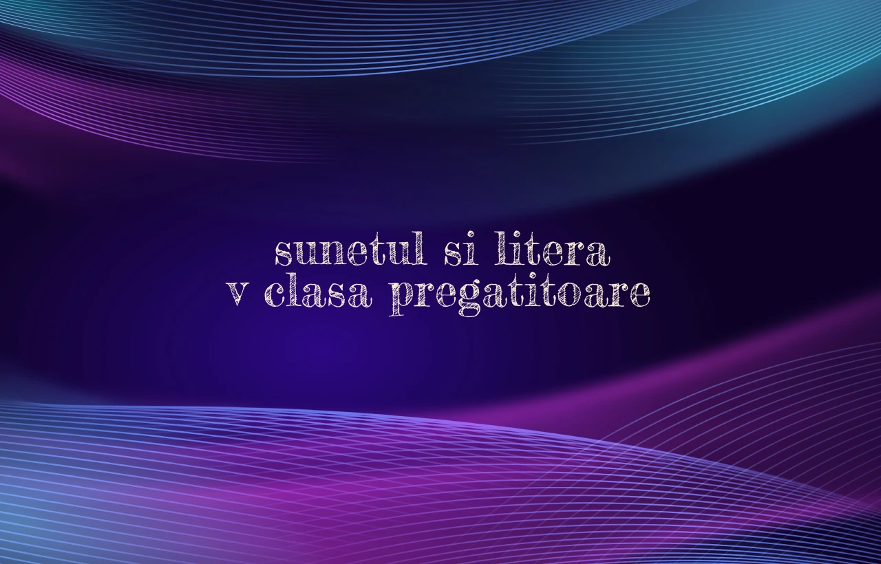 sunetul si litera v clasa pregatitoare